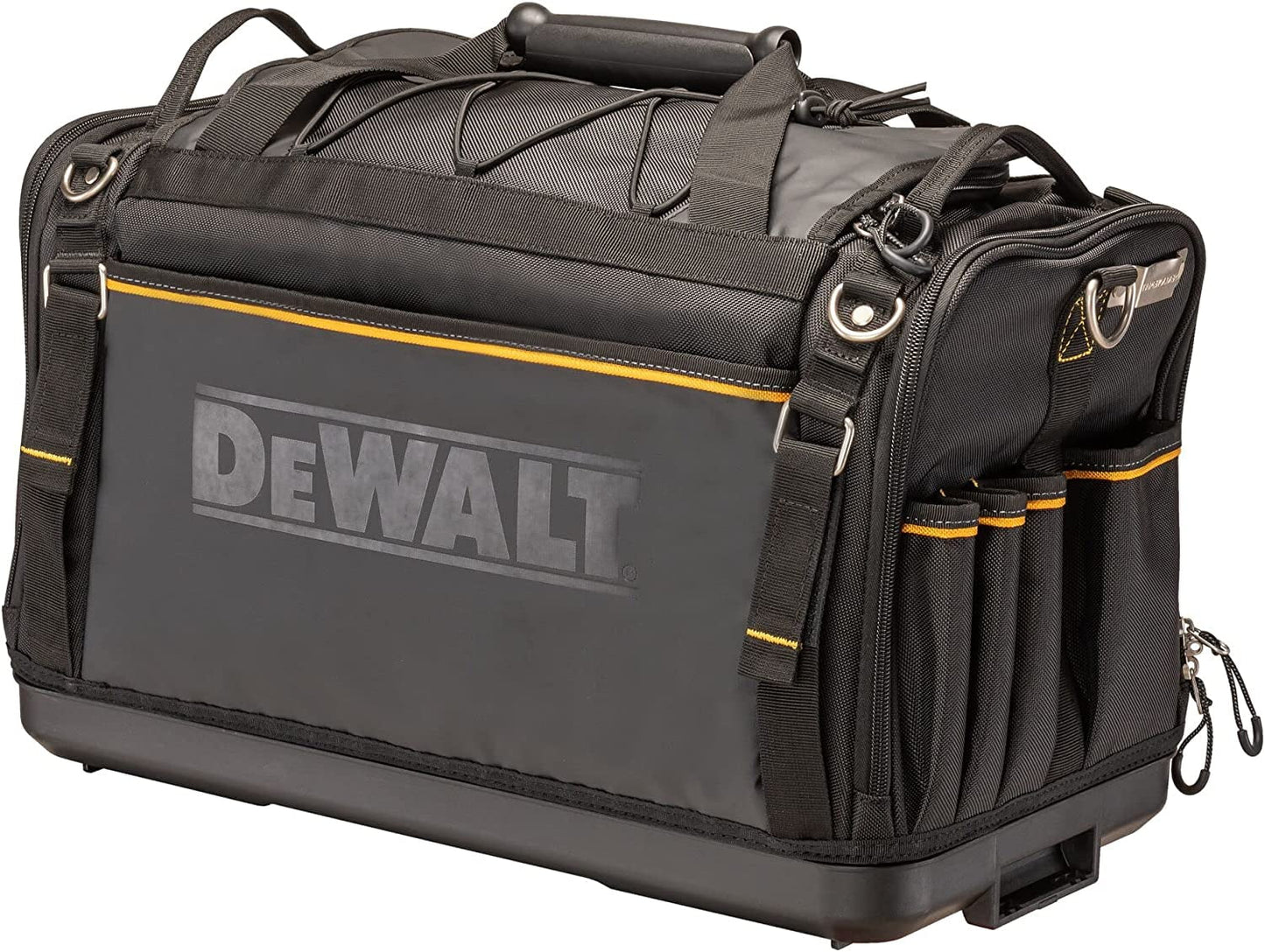 DeWalt ToughSystem 2.0 15 in. W X 13.13 in. H Ballistic Nylon Tool Bag 50 pocket Black/Yellow 1 pc
