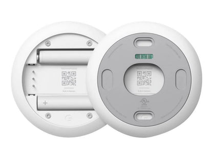 Google Nest - Thermostat - wireless - Bluetooth, 802.11a/b/g/n, 802.15.4 - 2.4 Ghz, 5 GHz - snow
