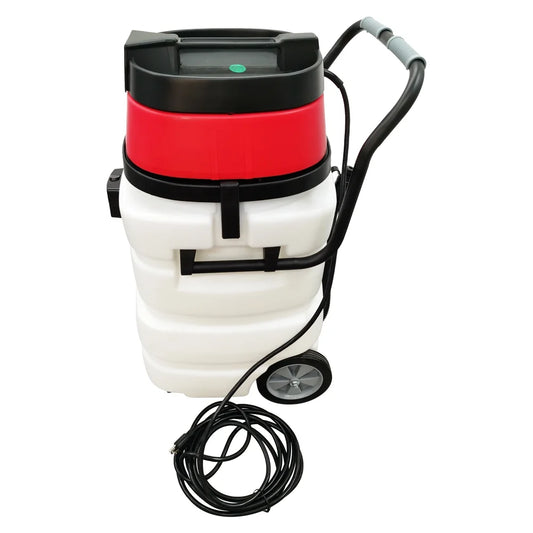 Techtongda 24 Gallon Industrial Wet and Dry Vacuum Cleaner Commercial Water Suction Machine 2-motors