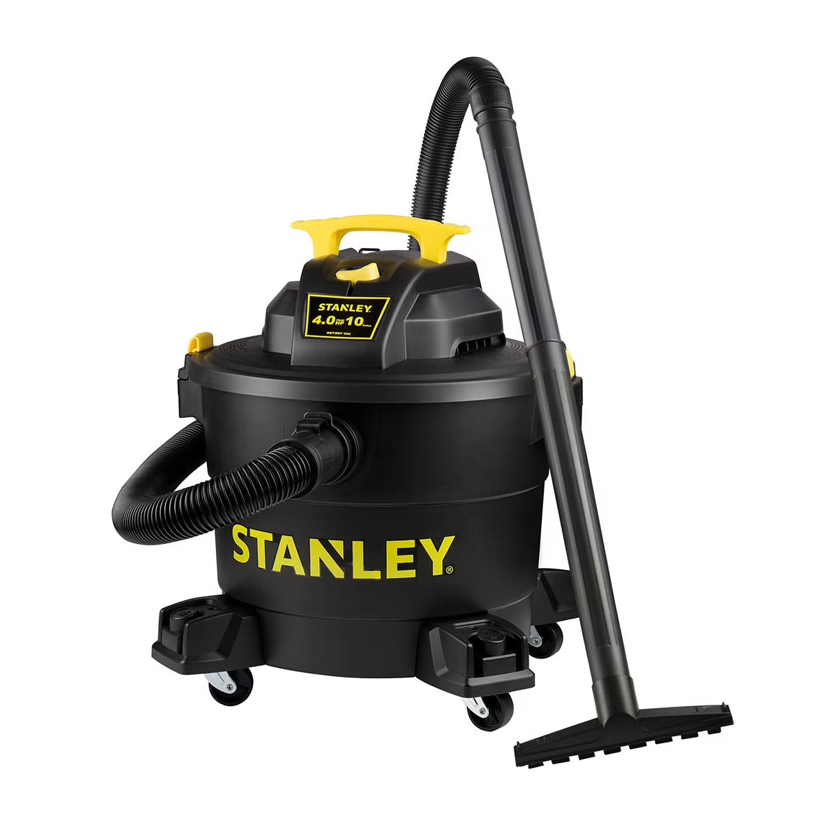 Stanley 10 Gallon 4HP Portable Poly Wet/Dry Vacuum SL18191P