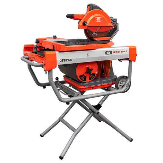 IQ Power Tools TS244 10" Dry Cut Tile Saw with Stand