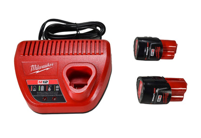 Milwaukee 2498-23 M12 Cordless Lithium-Ion 3 Tool Combo Kit