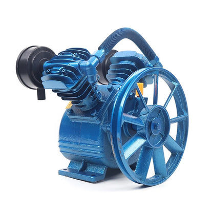 2 Piston Air Compressor Head Pump V Style Twin Cylinder Single Stage 2-HP 115PSI