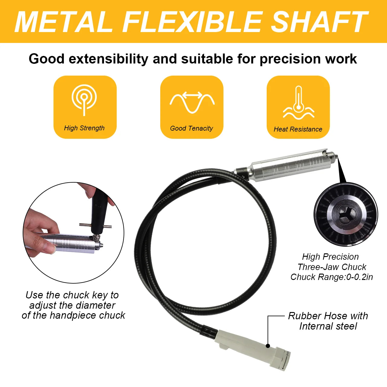 300W Flexible Shaft Grinder with Foot Pedal - 0-24000RPM S-R Hanging Mill Motor, 110V Rotary Tool Kit for Jewelry Engraving, Polishing, Drilling, Cutting & Buffing (with Handpiece)