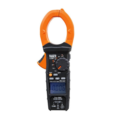 Klein Tools CL900 2000 Amp Digital AC Low Impedance Cordless Auto-Range Clamp Meter Kit