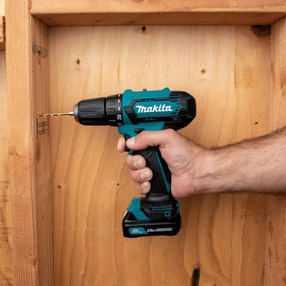 Makita DC10WD 350 Watts, 12V, CXT Lithium-Ion Cordless 3/8 Drill Driver 250 lbs, 1700 RPM