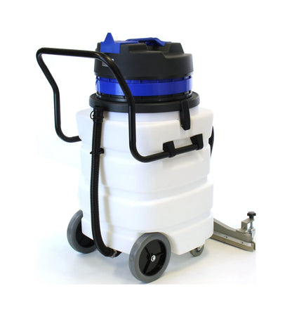 Farag Janitorial 24 Gallon, Wet/Dry Vacuum Cleaner, White with Accessories Included