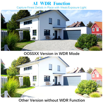 {Full HD 5MP} Outdoor Wired Security Camera System with Night Vision, No Hard Drive