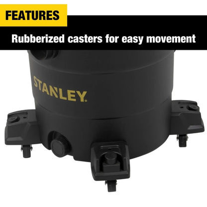 Stanley 12 Gallon,SL18199P, 6-Peak Horse Power, Wet Dry Vacuum SL18199P