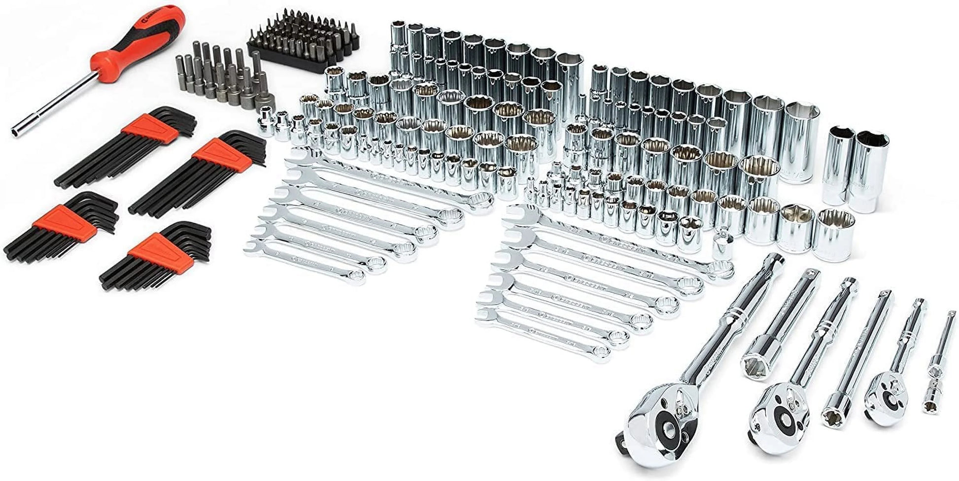 Gearwrench CTK229C 229 Piece 1/4" 3/8" & 1/2" Drive Mechanics Hand Tool Set