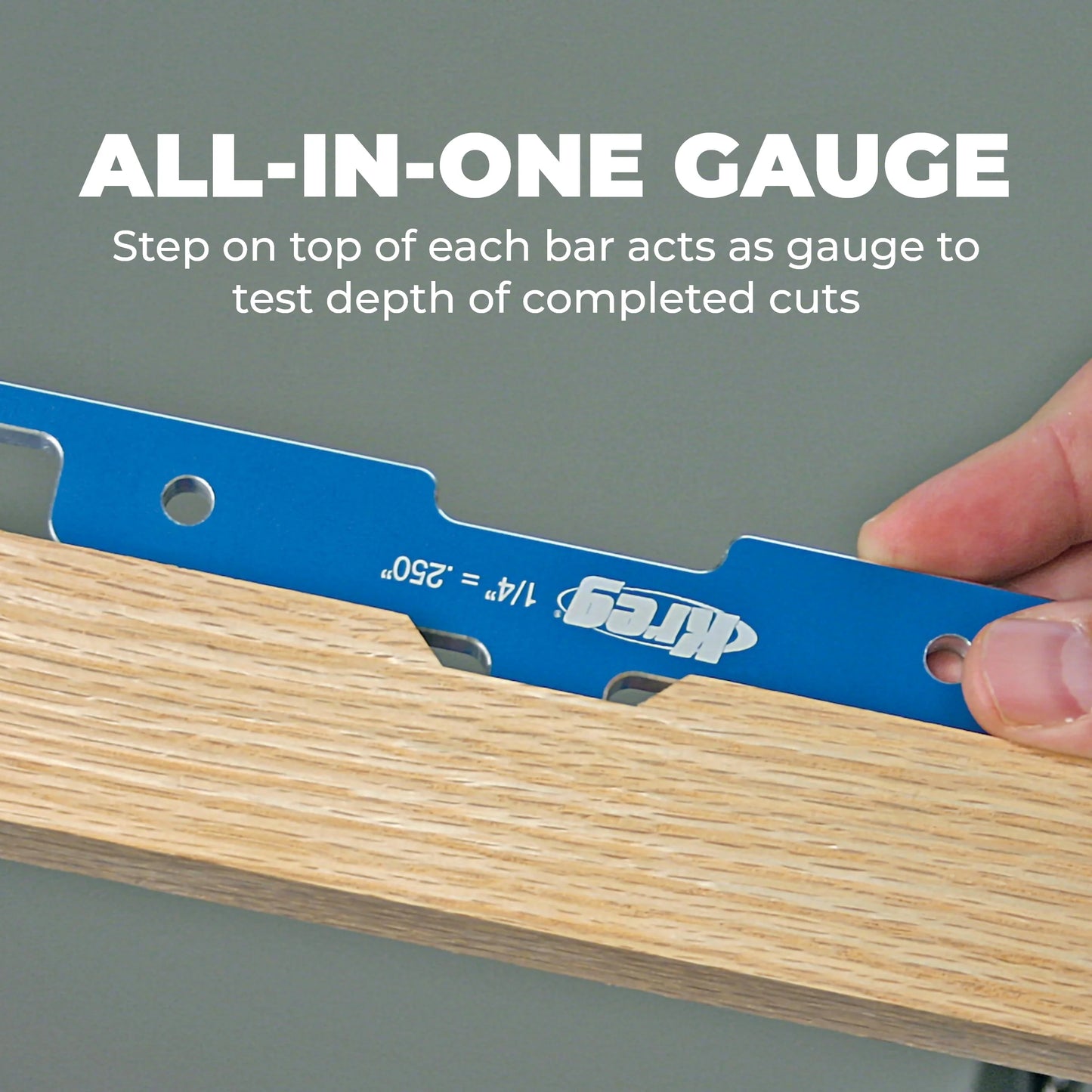 Precision Router Table Setup Bars - Set of 7